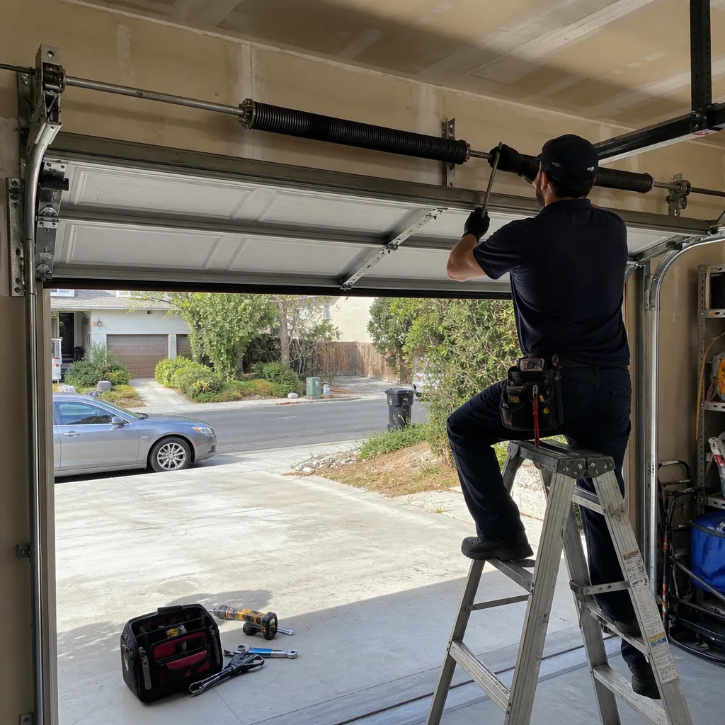 Garage Door Opener in Crest